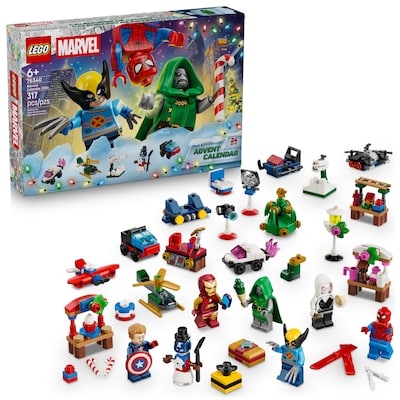 LEGO Marvel Le Calendrier de l’Avent 2026, Cadeau de Noël 76340 1 ea, 60,00 $/1ch