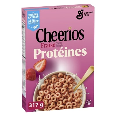 General Mills Fraise Saveurs Naturelles Protéines 317 g, 1,58 $/100g