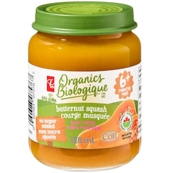 PC Organics Organics Butternut Squash Baby Puree 128 ml, $1.56/100ml