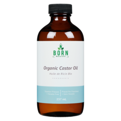 BORN Naturals Organic Castor Oil 237 ml, $10.54/100ml