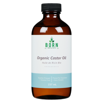 BORN Naturals Organic Castor Oil 237 ml, $10.54/100ml