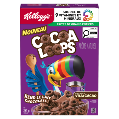 Kellogg’s Céréales 261 g, 2,22 $/100g