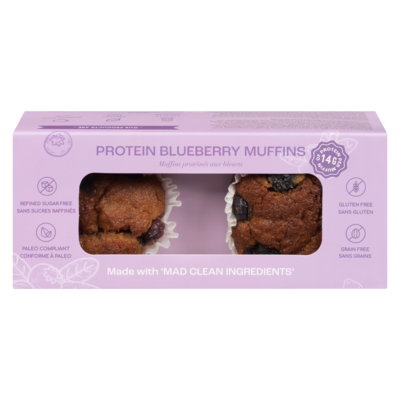 Konscious Kitchen Protein Blueberry Muffins 160 g, $6.24/100g