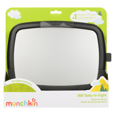 Miroir de voiture pivotant 360° baby in-sight