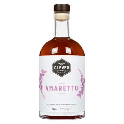 Clever Mocktails Non-Alcoholic Spirit Flavoured Amaretto 750 ml, $2.67/100ml