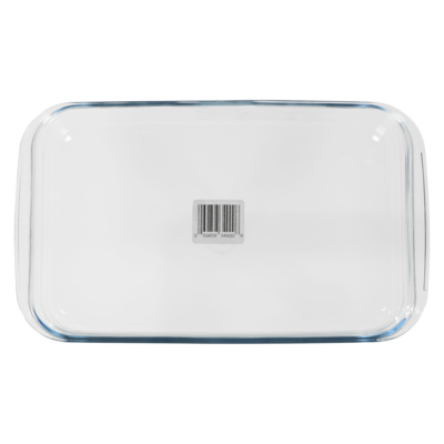 Starfrit Plat de cuisson rectangulaire en verre avec poignées latérales 2,2 L 1 ea, 15,00 $/1ch