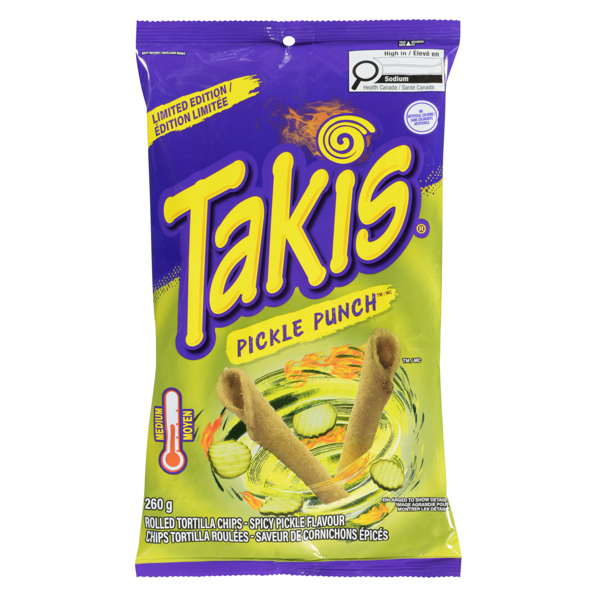 Takis Rolled Tortilla Chips Spicy Sweet Chili