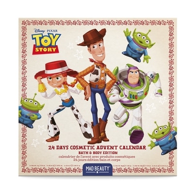 Mad Beauty Calendrier de l’avent de produits cosmétiques Toy Story, bain et corps 1 ea, 35,00 $/1ch