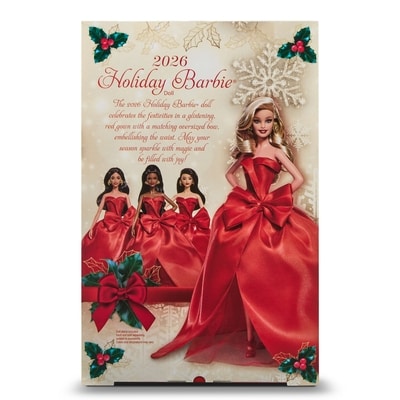 Mattel 2026 Holiday Doll 1 ea, $65.00/1ea