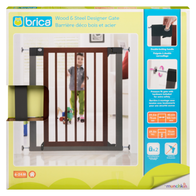 Brica Barrière déco bois et acier 6-24 m 1 ea, 94,99 $/1ch