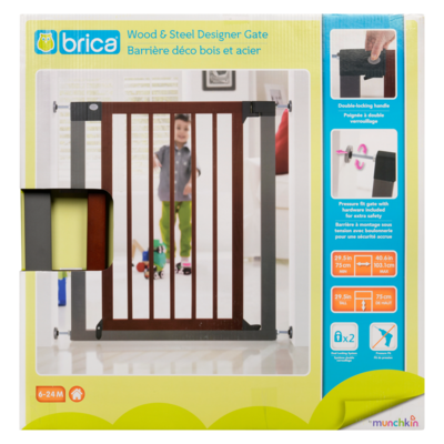 Barrière déco bois et acier 6-24 m