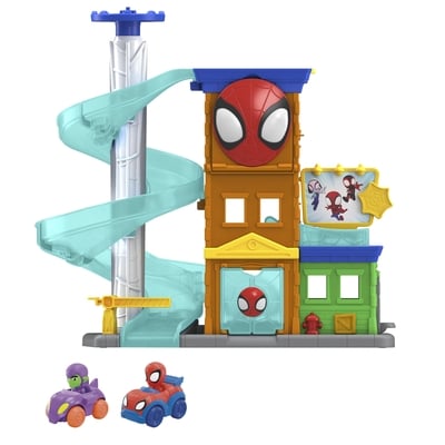 Hasbro Marvel Spidey et ses Amis Extraordinaires SuperRollers Coffret La ville de Spidey (SEULEMENT ICI) 1 ea, 60,00 $/1ch