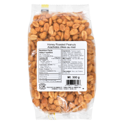 Johnvince Foods Honey Roasted Peanuts 300 g, $1.00/100g