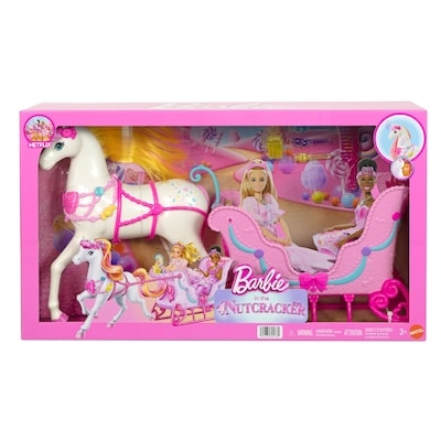 Barbie in The Nutcracker Land Of Sweets Horse And Accessories (ONLY HERE) 1 ea, $60.00/1ea
