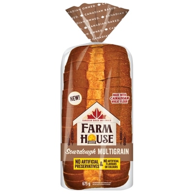 Farmhouse Sourdough Multigrain Loaf 675 g, $0.67/100g