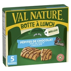 Nature Valley Val Nature Boîte à lunch Moelleux Pépites de chocolat avec un coulis chocolaté 150 g, 2,99 $/100g