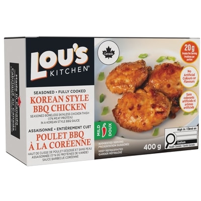 Lous Korean Style Bbq Chicken 400 g, $3.00/100g
