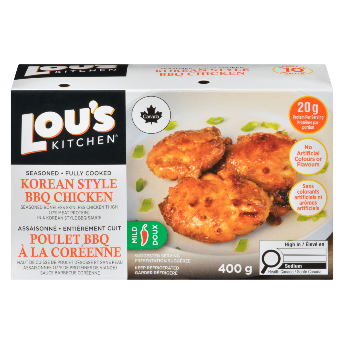 Lous Korean Style Bbq Chicken