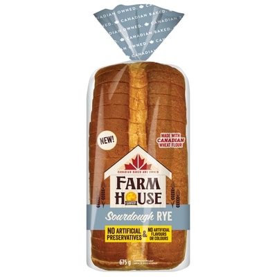 Farmhouse Sourdough Rye Loaf 675 g, $0.67/100g