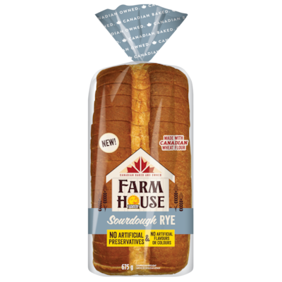 Farmhouse Sourdough Rye Loaf 675 g, $0.67/100g