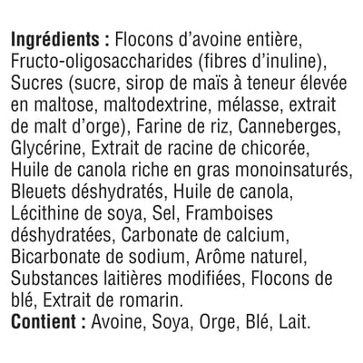 Val Nature Boîte à lunch Saveur de fruits des champs