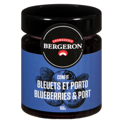 Bergeron Blueberries and Port Confit 200 g, $4.50/100g