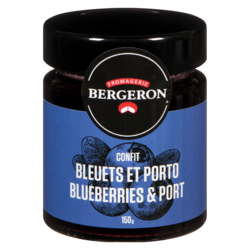 Bergeron Confit de bleuets et porto 200 g, 4,50 $/100g