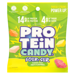 Protein Candy Bonbon fruits classiques sur 50 g, 9,98 $/100g