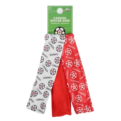 Danawares Soccer Canada Headband 3 Pack 1 ea, $8.00/1ea