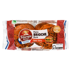 LA FOURNEE DOREE Brioche Buns Spicy 4x200.0 g, $2.75/100g