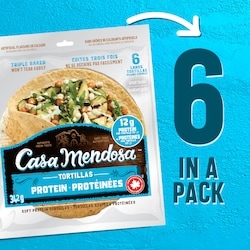 Casa Mendosa Protein Tortillas - 340 g | Zehrs