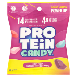 Protein Candy Candy Berry Punch 50 g, $9.98/100g