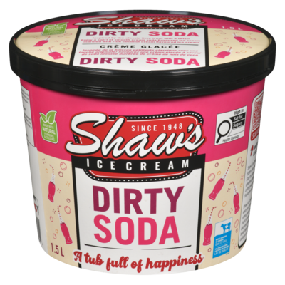 Shaw's Ice Cream, Dirty Soda 1.5 l, $0.60/100ml