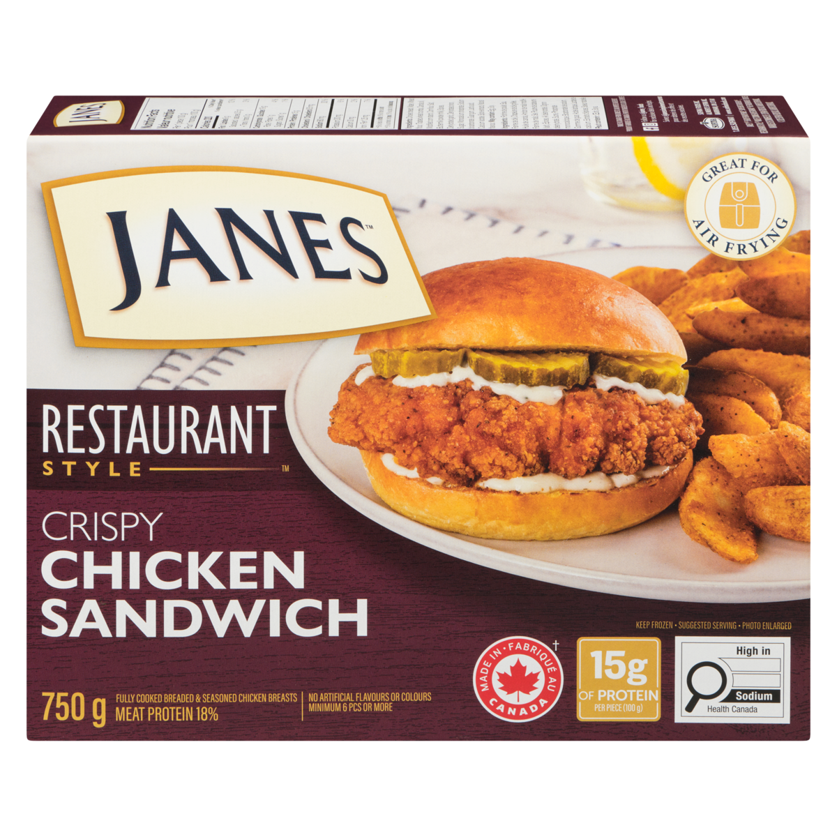 Janes Crispy Chicken Sandwich
