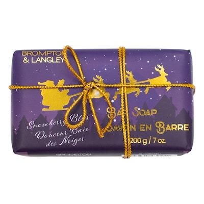 Brompton and Langley Bar Soap, Snowberry Bliss 1 ea, $5.00/1ea