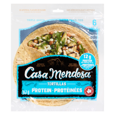 Casa Mendosa Tortillas Protein 342 g, $1.46/100g
