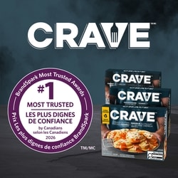 Crave Creamy Butter Chicken Ravioli Single Serve Meal - 300 g