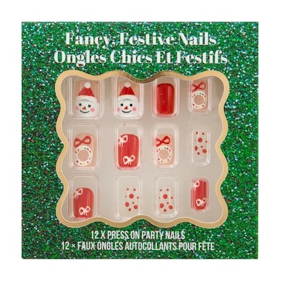 The Art of Makeup Press on Nails - Red Wreaths 1 ea, $4.00/1ea