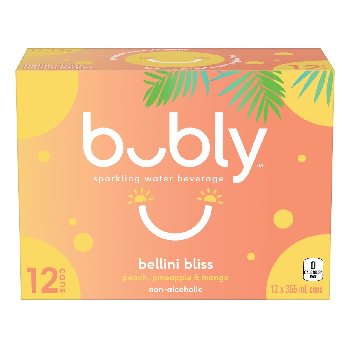 Bubly Bellini Bliss Sparkling Water