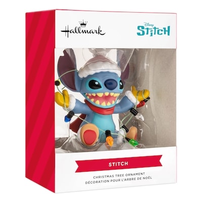 Disney Christmas Ornament (Stitch With Light String)