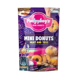 null Heat And Toss Mini Donuts - Cinnamon Sugar 320 g, $2.03/100g