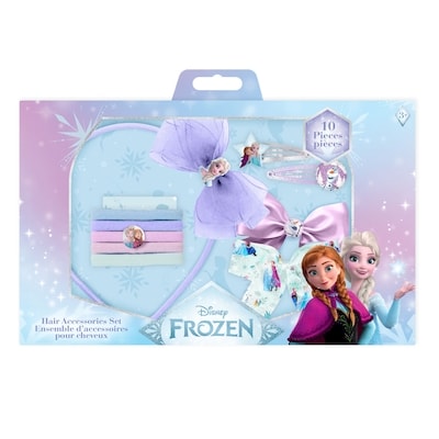 Disney Ensemble De 10 Accessoires Pour Cheveux La Reine des Neiges Dans Une Boîte 1 ea, 15,00 $/1ch