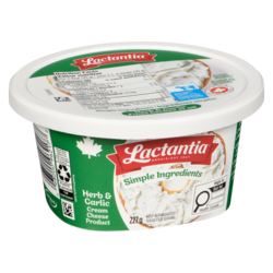 Lactantia Cream Cheese Product Herb & Garlic - 227 g | No Frills