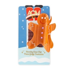 The Art of Makeup Novelty Gingerbread Man Claw Clip 1 ea, $5.00/1ea