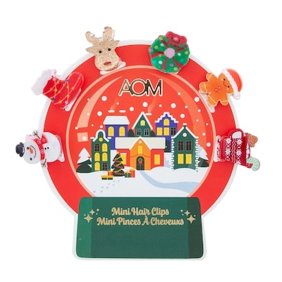 The Art of Makeup Novelty Mini Hair Clips 6pk 1 ea, $8.00/1ea