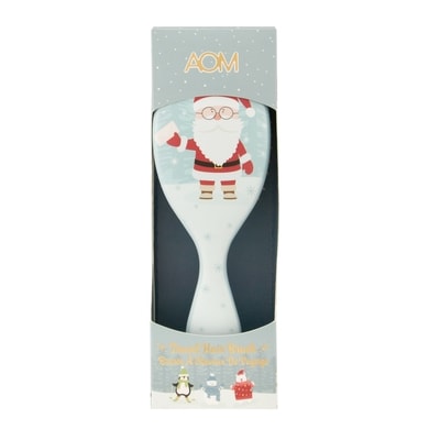 The Art of Makeup Santa Oval Printed Paddle Brush 1 ea, $5.00/1ea