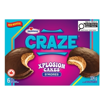 Hostess Craze™ S'mores Cakes 324 g, $1.85/100g