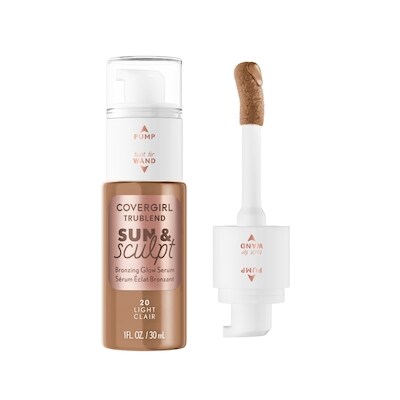 CoverGirl Sérum bronzant et éclatant trublend sun & sculpt light - 20 30 ml, 58,30 $/100ml
