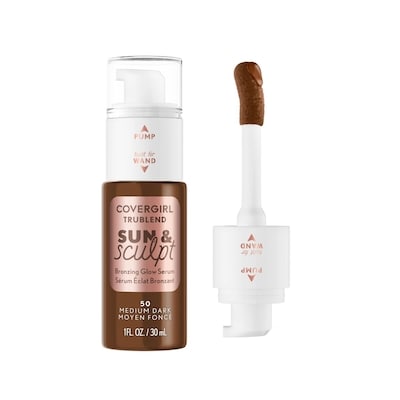 CoverGirl Sérum bronzant et éclatant trublend sun & sculpt medium dark - 50 30 ml, 58,30 $/100ml