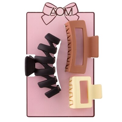 The Art of Makeup Trio de pinces à cheveux 1 ea, 4,00 $/1ch